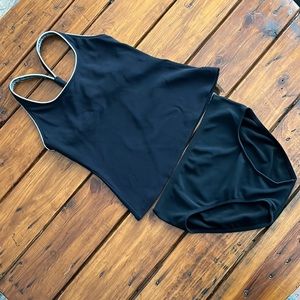 Lands' End Black Bikini Set